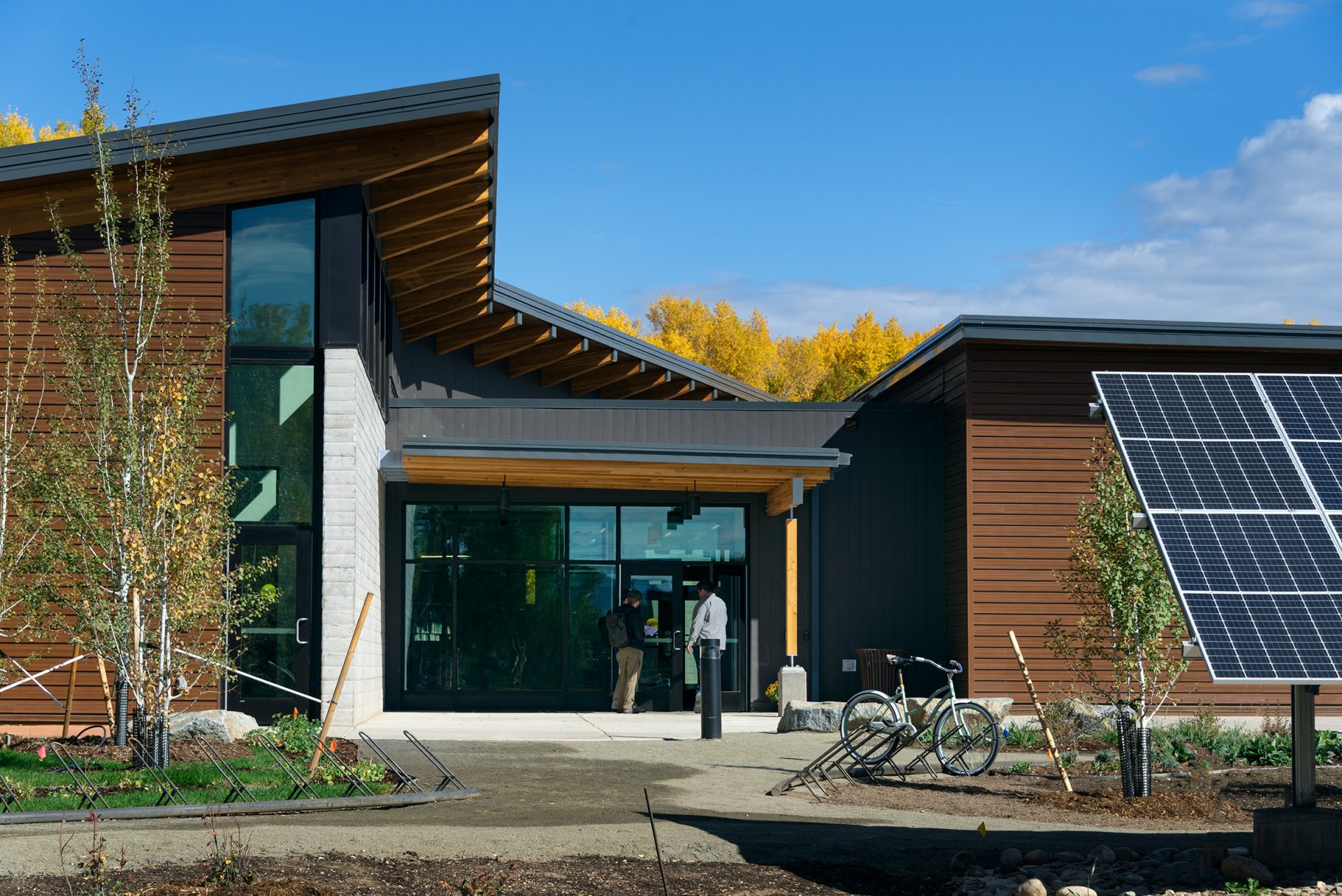 Exterior view of Gunnison County Library